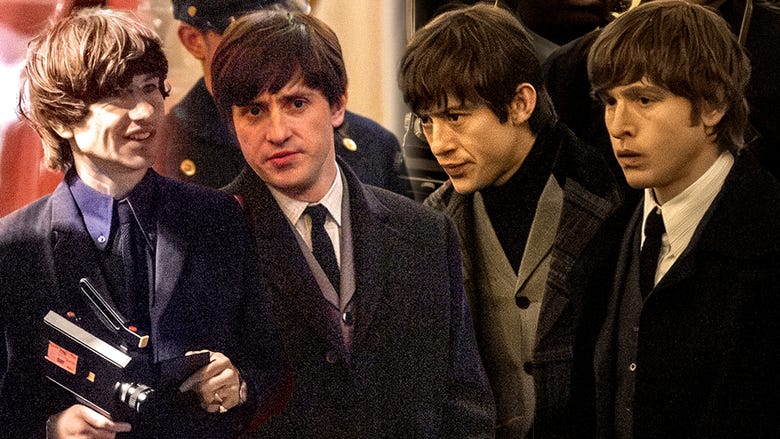 The Beatles Biopic: Stars Transform for Epic Four-Part Film Event